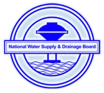 The national water supply and drainage board logo.
